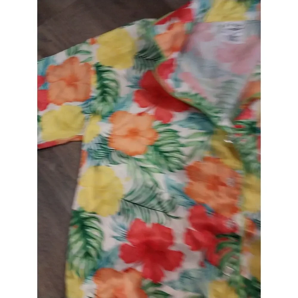 Girls Art Class Hawaiian Sleepwear Size 8 Top Size 10/12 Short Set NWOT